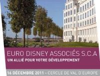 Euro Disney, un allié pour votre développement !. Le vendredi 16 décembre 2011 à Serris. Seine-et-Marne. 
